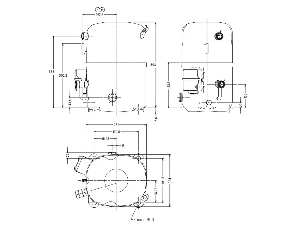 Tecumseh Piston Compressor Product Image 2